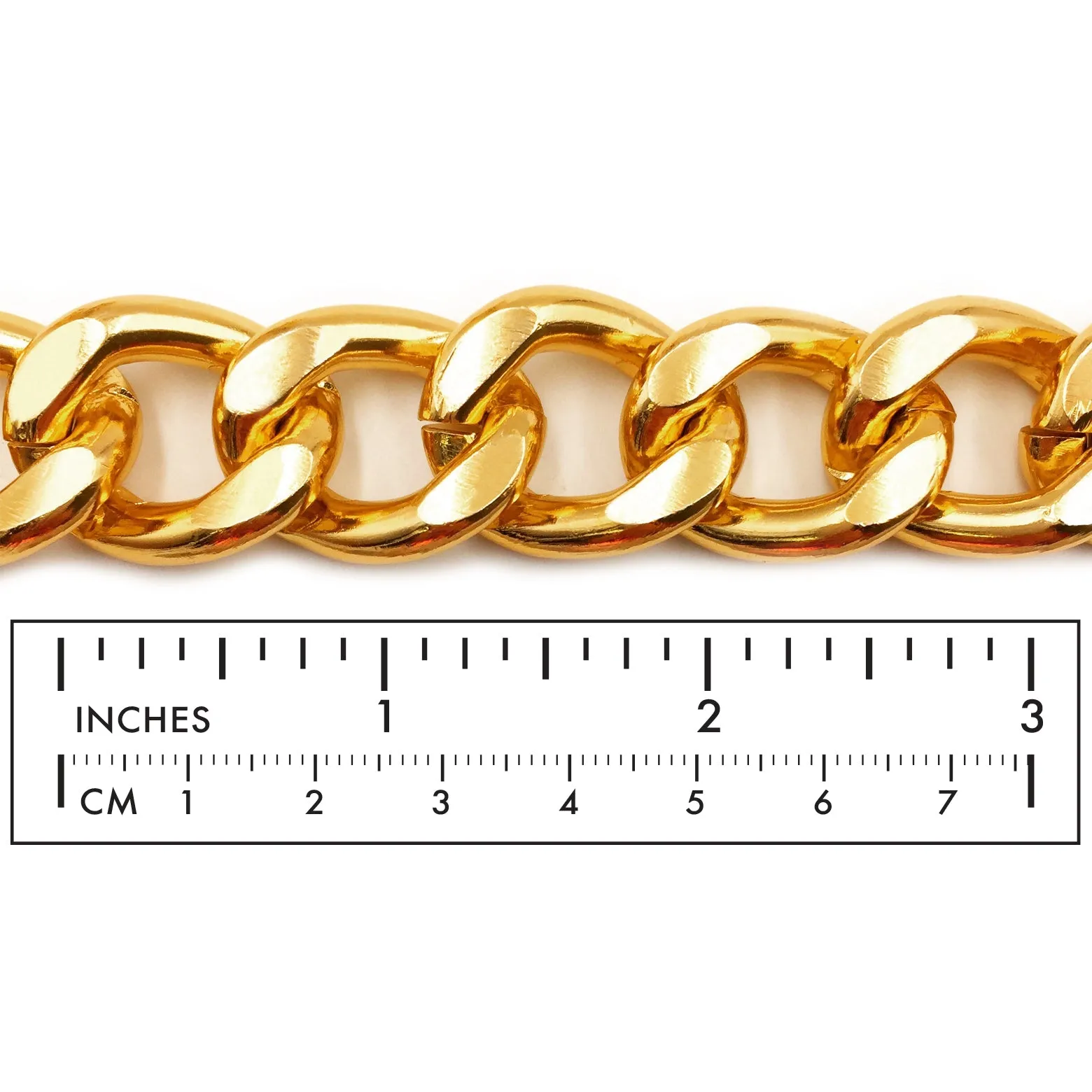 ACYF1028 Aluminum Curb Chain CHOOSE COLOR BELOW