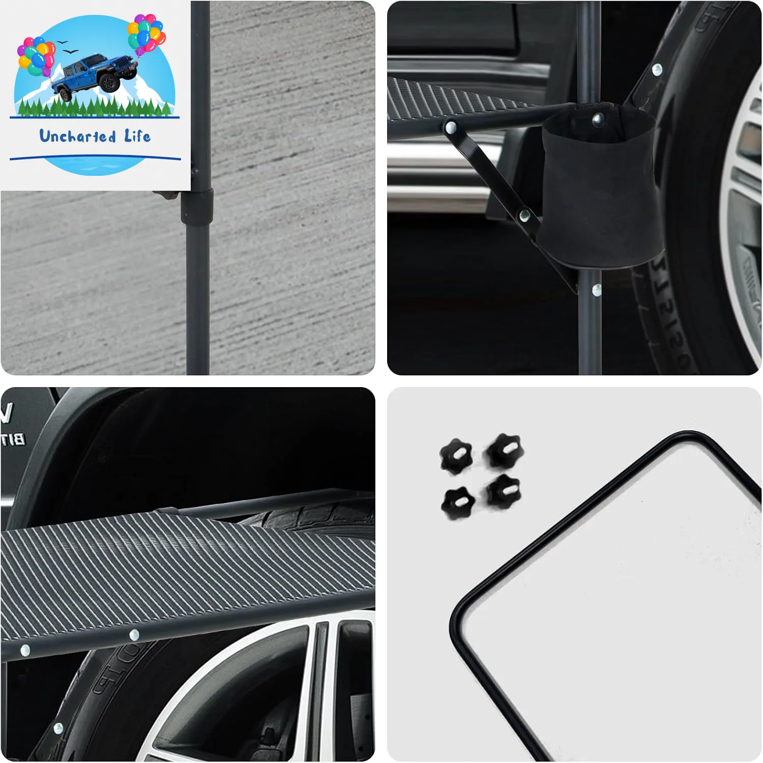 Adjustable Tailgate Camping Table – Lightweight, Durable & Portable