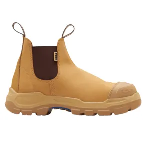 Blundstone 9000 Mens Rotoflex Elastic Side Safety Boot - Wheat