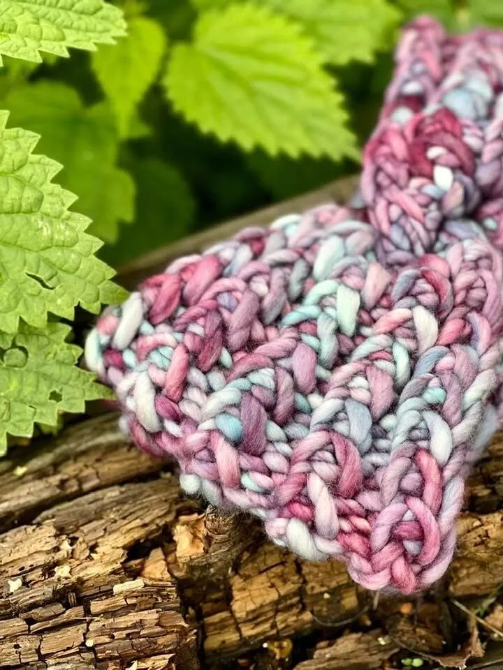 Braided Hearts Headband Knit Pattern