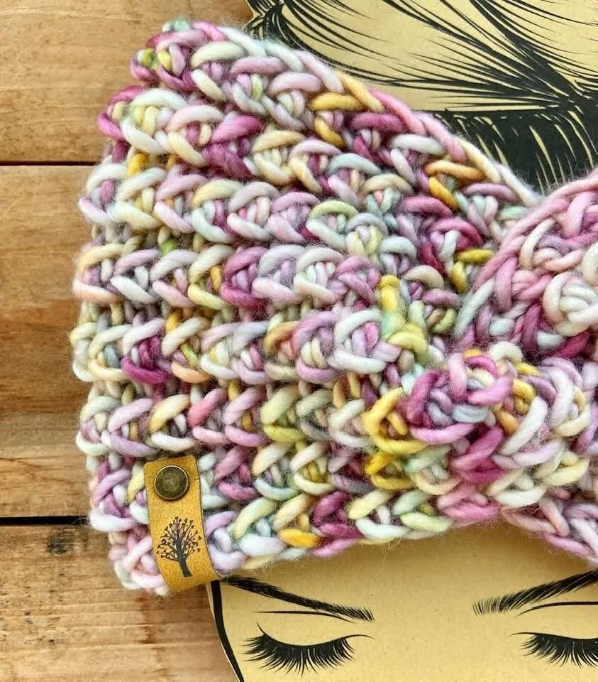 Braided Hearts Headband Knit Pattern