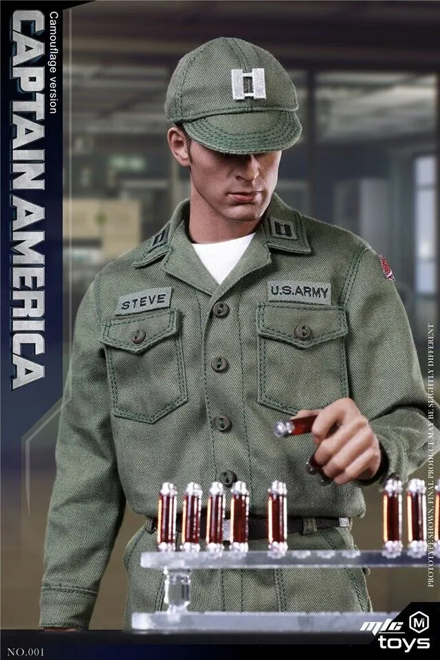 Captain America Camouflage Version - MINT IN BOX
