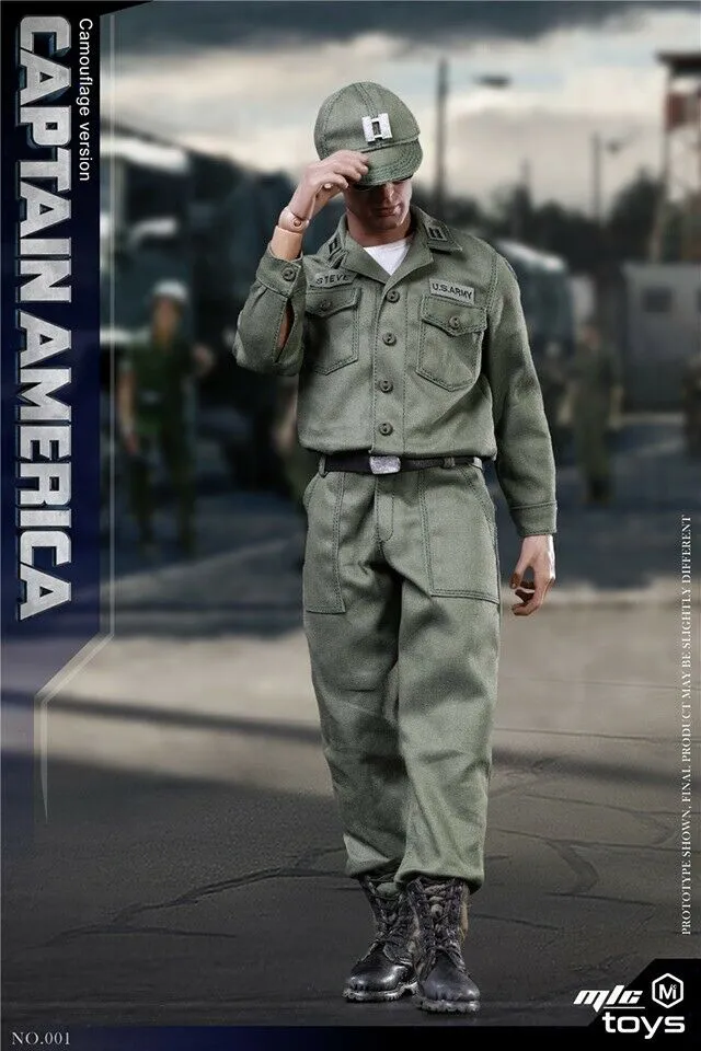 Captain America Camouflage Version - MINT IN BOX
