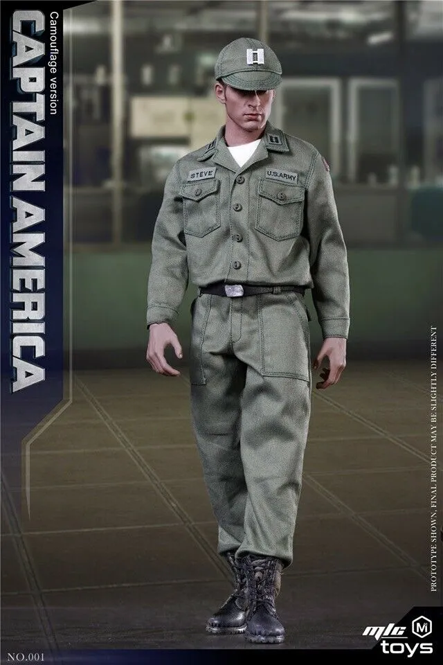 Captain America Camouflage Version - MINT IN BOX