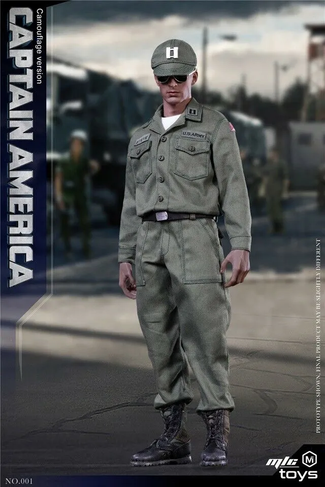 Captain America Camouflage Version - MINT IN BOX