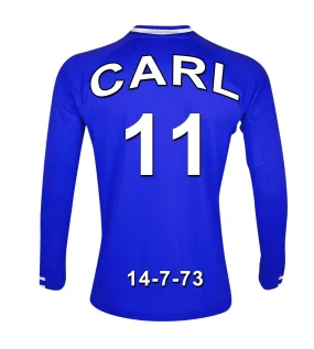 Chelsea Personalised Football Shirt Canvas