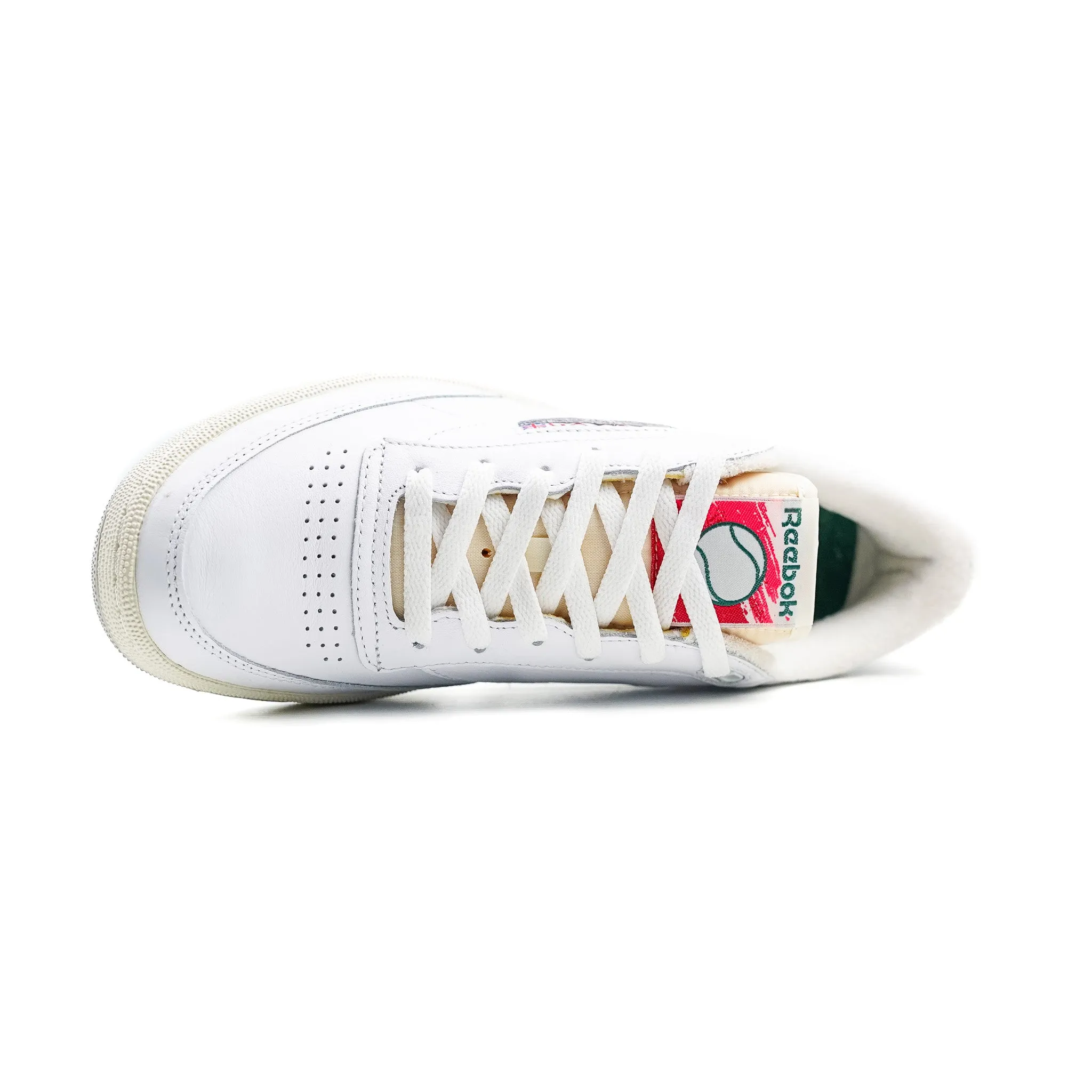 CLUB C VINTAGE WHITE | CHALK | VECTOR RED