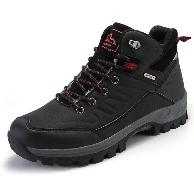 Cuzcare Men Waterproof Orthopedic Shoes Anti-shock Winter Boots