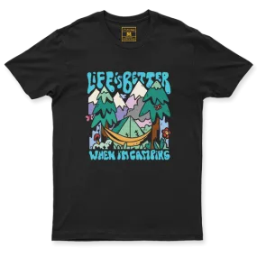 Drifit Shirt: When I'm Camping