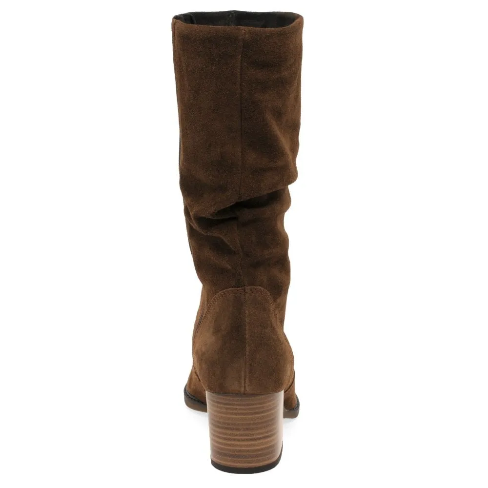 Gabor Ramona 52.894.41  Calf-Length Boots - Whiskey
