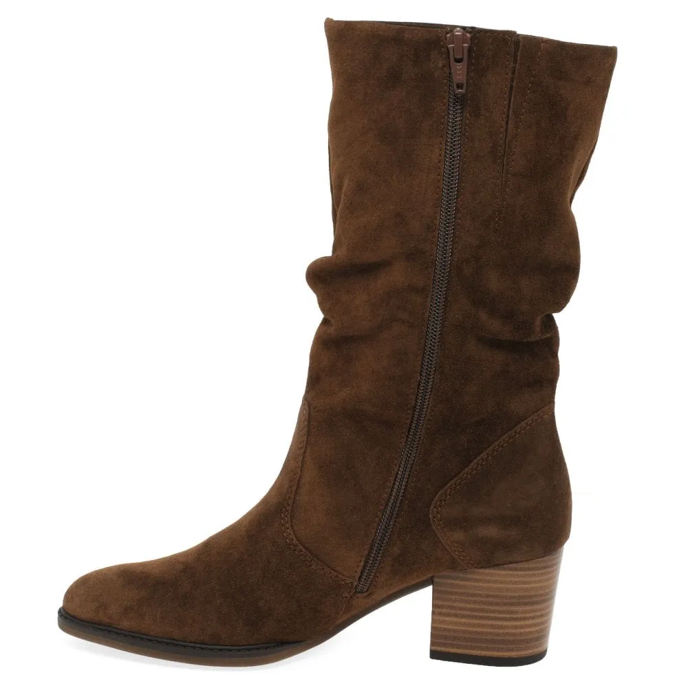 Gabor Ramona 52.894.41  Calf-Length Boots - Whiskey