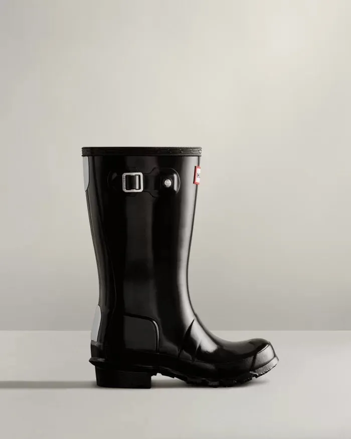 Hunter Big Kids Original Gloss Boot