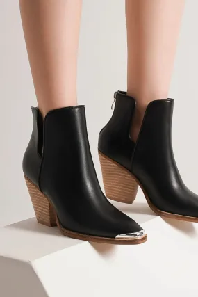 Johnnie Metal-Tip Ankle Boots