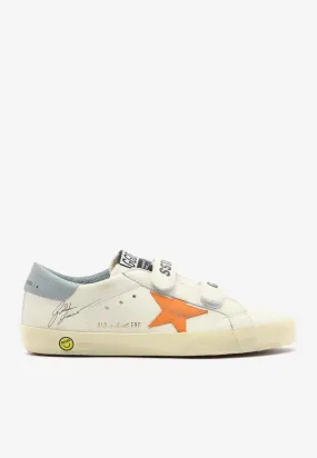 Kids Old School Leather Sneakers