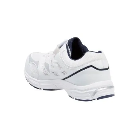 Kingsize Men's Big & Tall Kingsize No-Tie Sneakers, Navy White, Big - 12 W