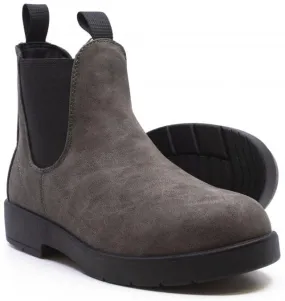 Lady Comfort Women's Sydney-T Chelsea Boots- Grey