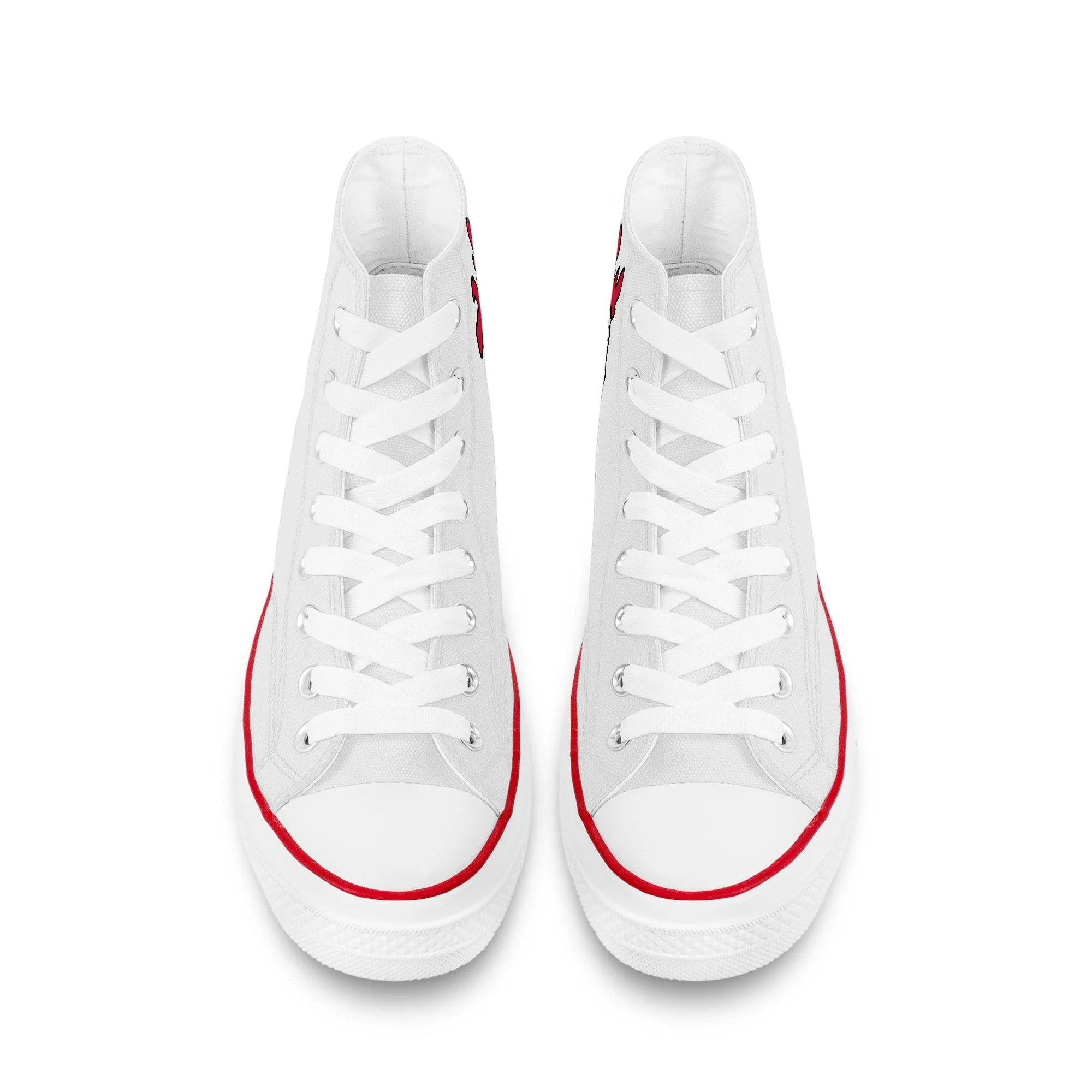 Los Pollos Hermanos - Breaking Bad | High Top Canvas Sneakers