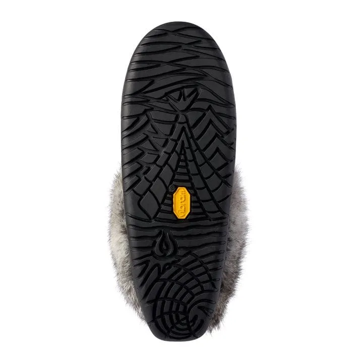 Manitobah Mukluks Keewatin Suede Half Mukluks- Charcoal