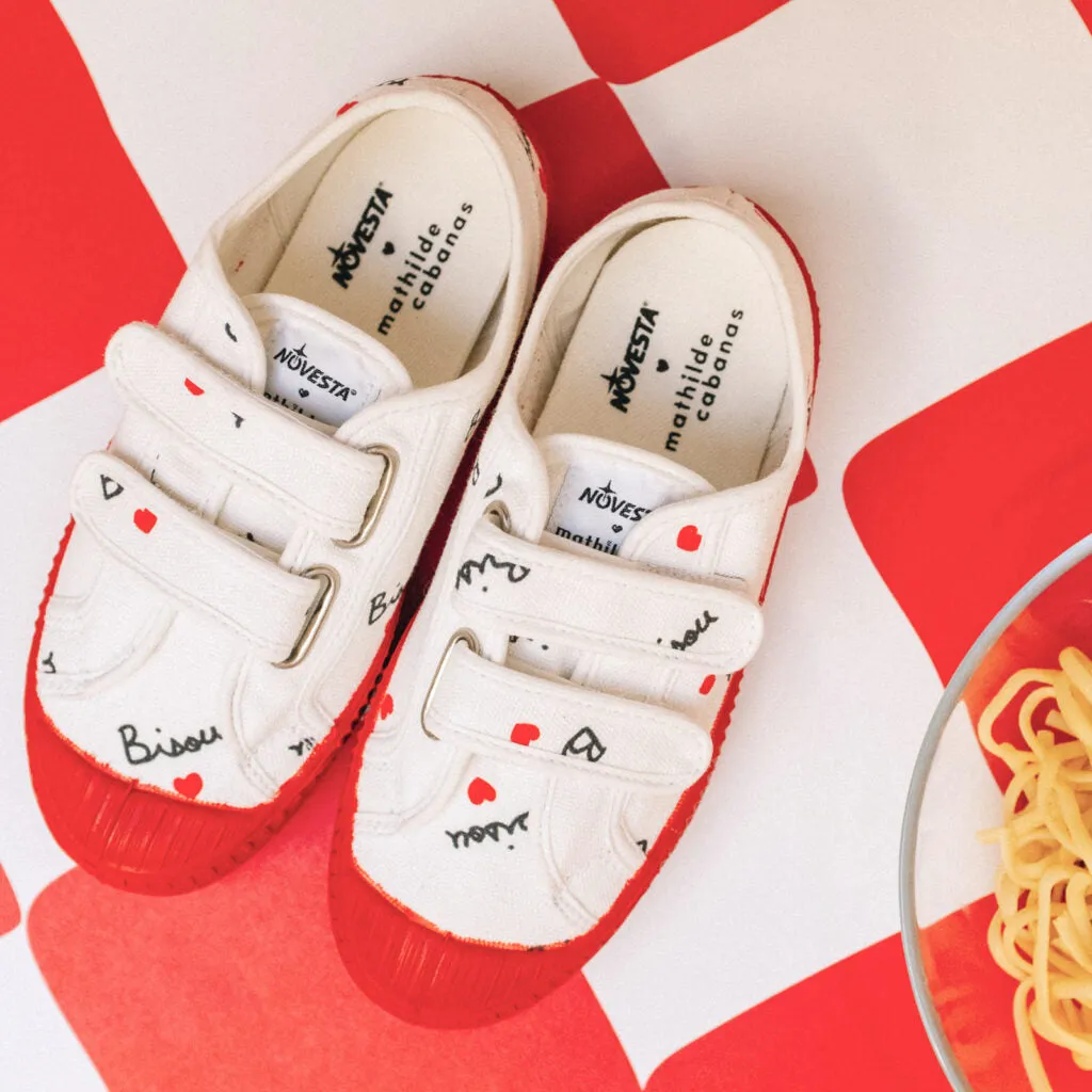 Mathilde Cabanas x Novesta Bisou Sneakers