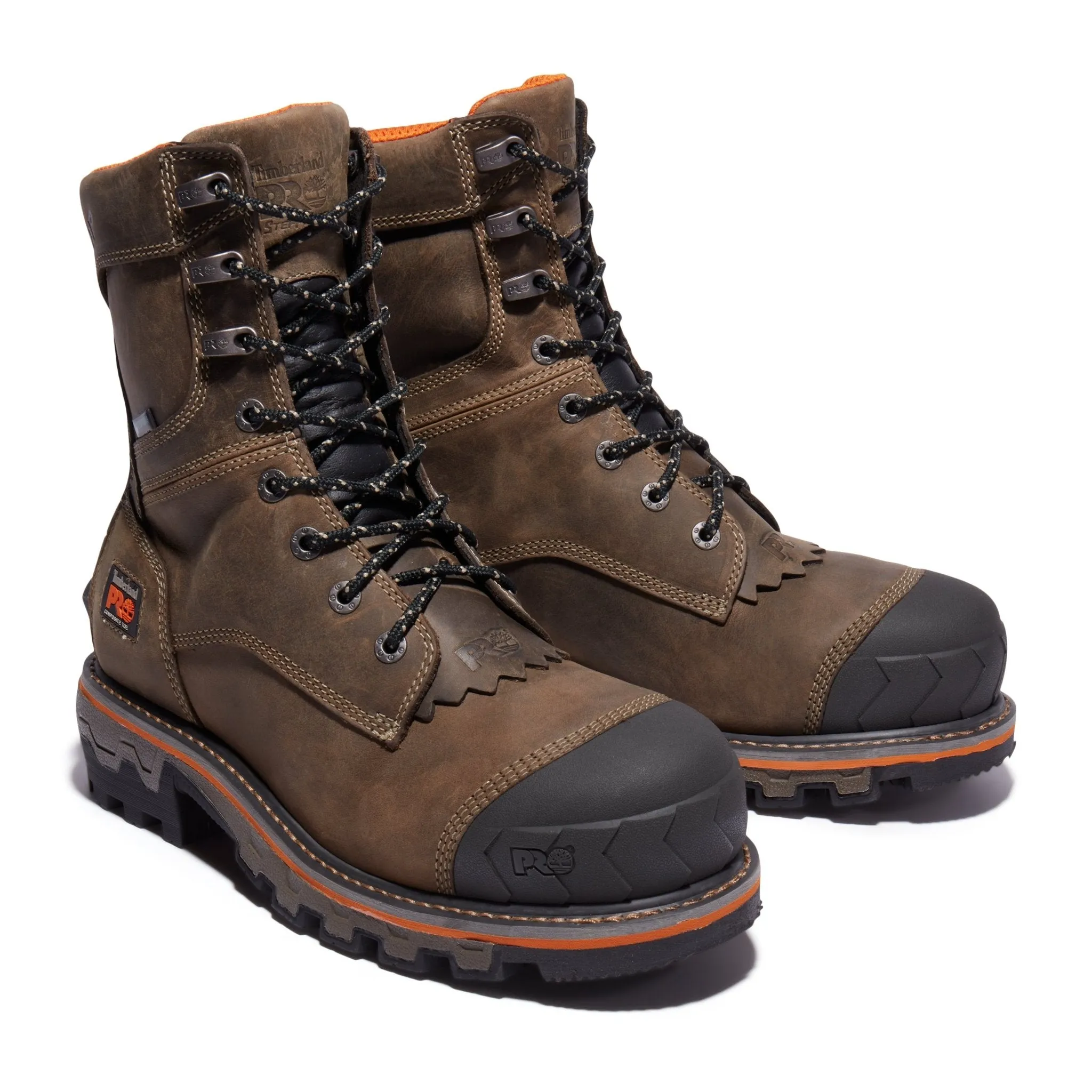Men's Boondock HD 8-Inch Waterproof Comp-Toe Logger Boots