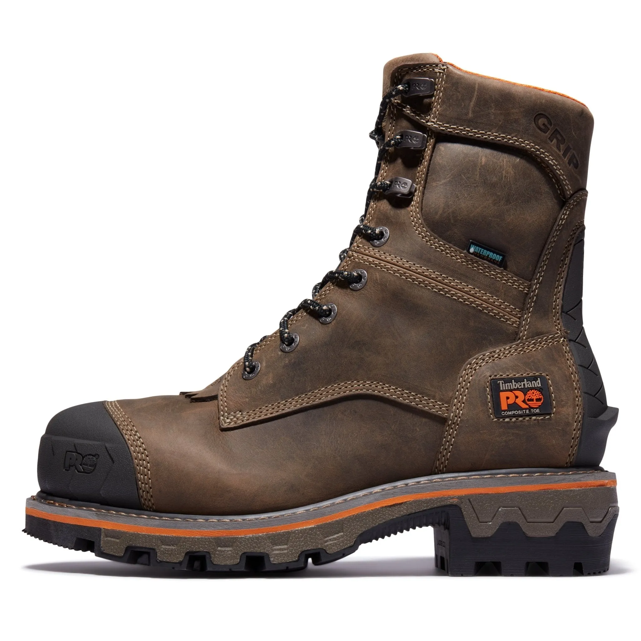 Men's Boondock HD 8-Inch Waterproof Comp-Toe Logger Boots