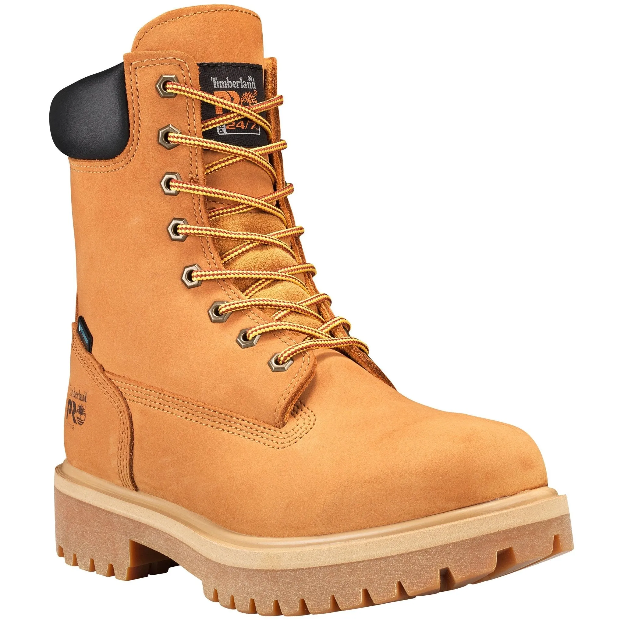Men's Direct Attach 8" Waterproof Work Boot - Wheat Nubuck