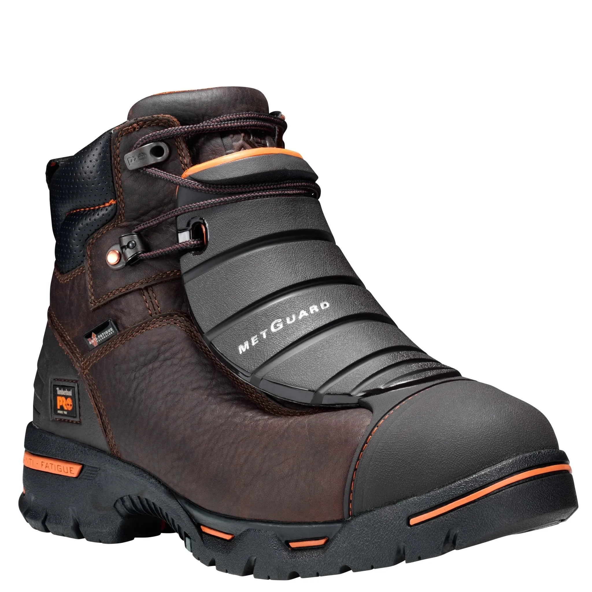 Men's Endurance Met Guard Steel Toe Work Boot - Brown