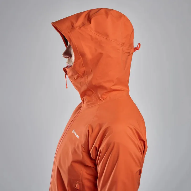 Montane Women's Phase Lite GTX Waterproof Jacket - Tigerlily