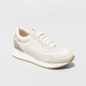 New - Universal Thread Women's Low Top Lace-Up Sneakers Memory Foam Insole Design