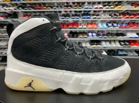 Nike Air Jordan 9 Retro City of Flight Black/Summit White-Gold Men's Size 12
