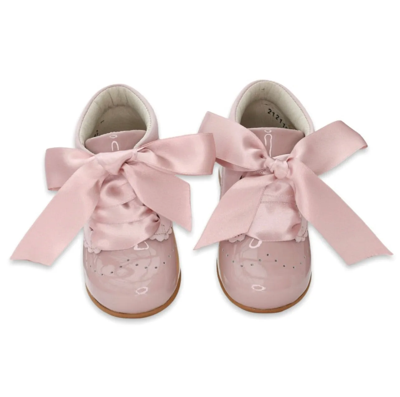 Patent Leather Boots - Antique Rose (20)