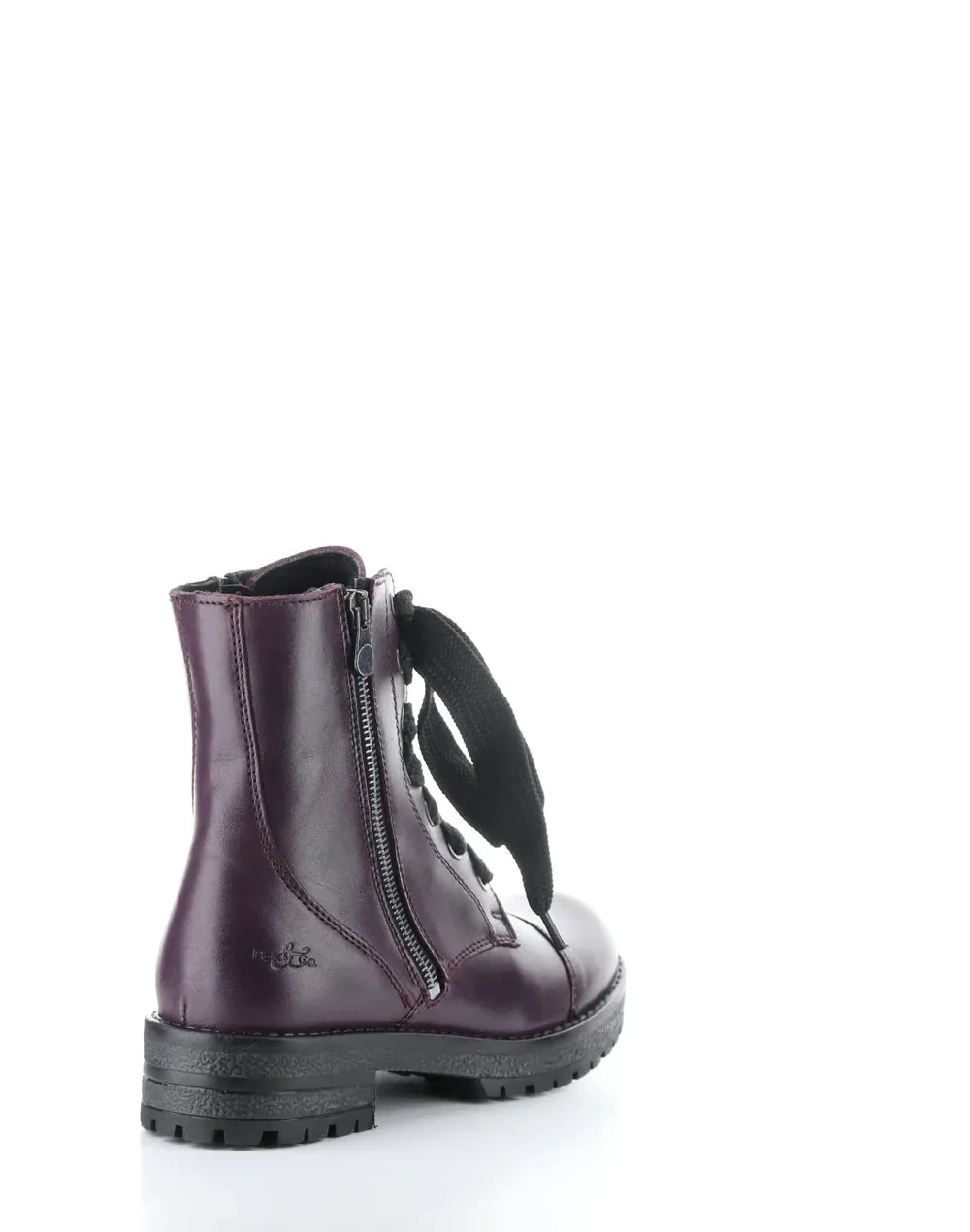 Paulie Purple Leather WATERPROOF Boot