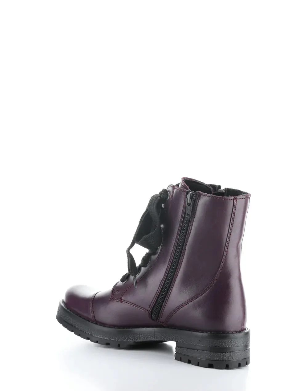 Paulie Purple Leather WATERPROOF Boot