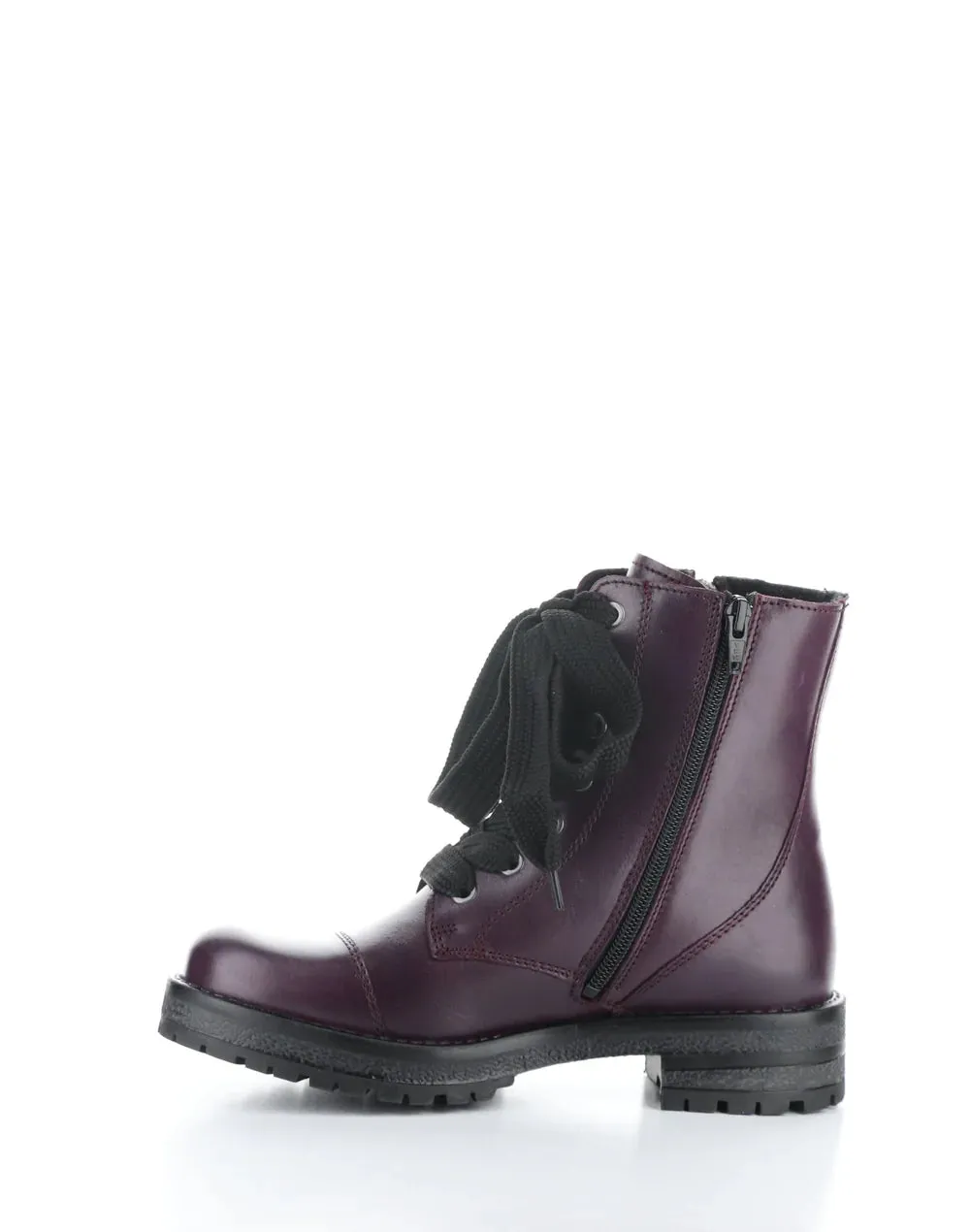 Paulie Purple Leather WATERPROOF Boot