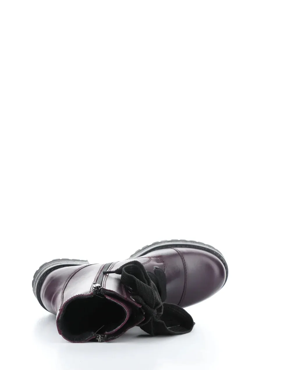 Paulie Purple Leather WATERPROOF Boot