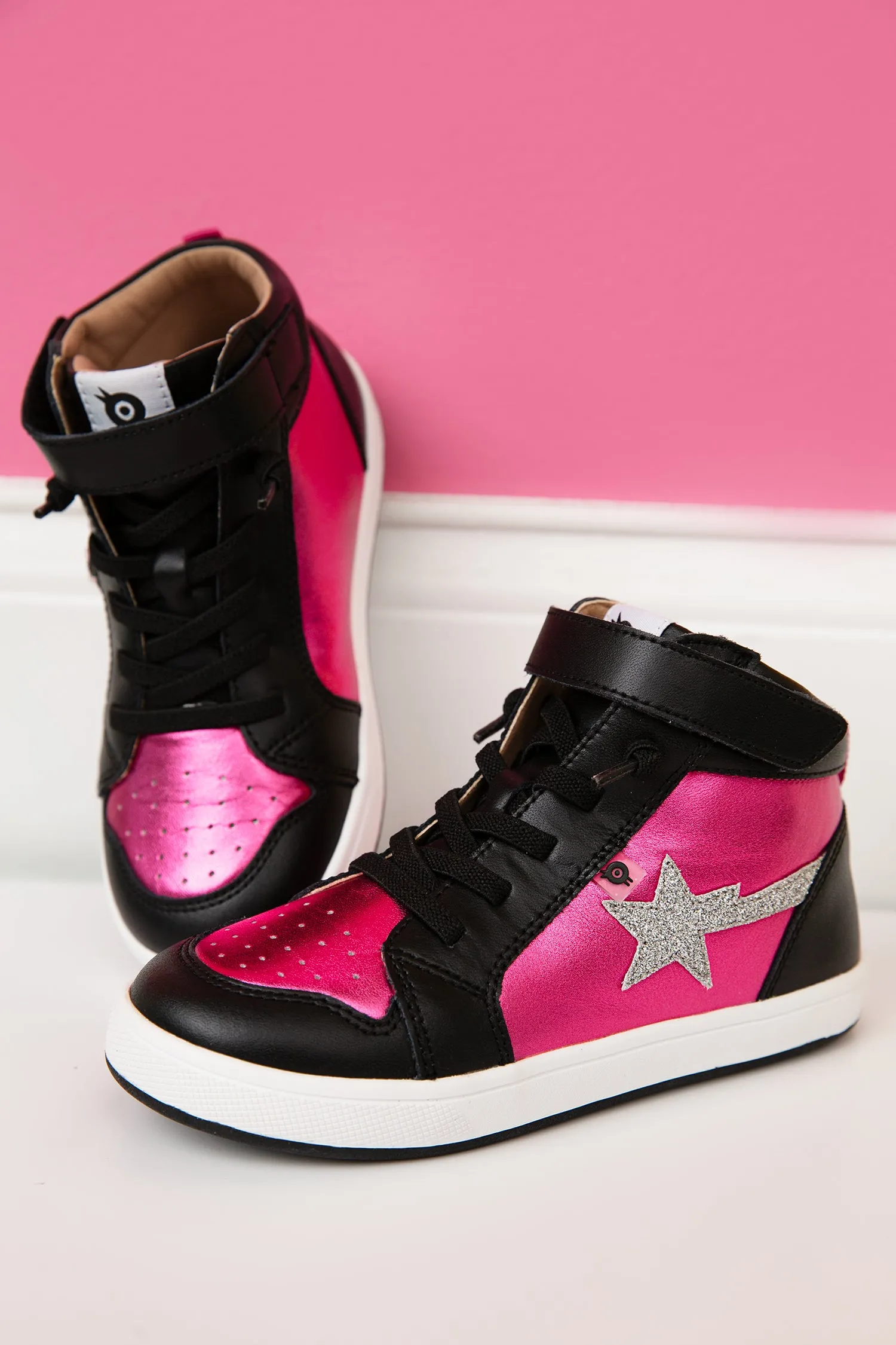 Pink Glam High Tops