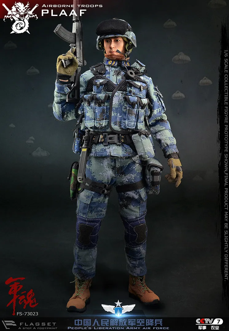 PLA Airborne Trooper - Brown Boots w/Woodland Ankles (Foot Type)