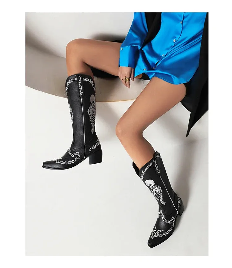 Plus Size Punk Boots