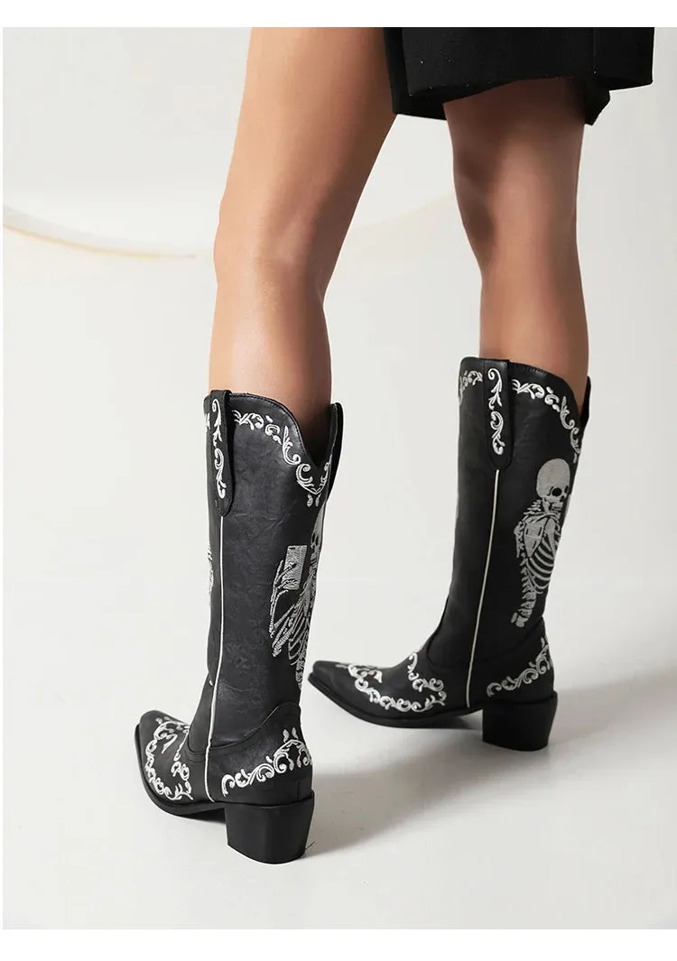 Plus Size Punk Boots