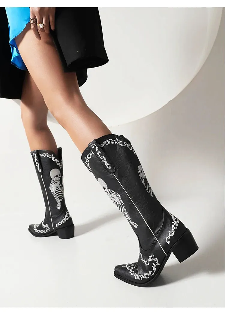 Plus Size Punk Boots