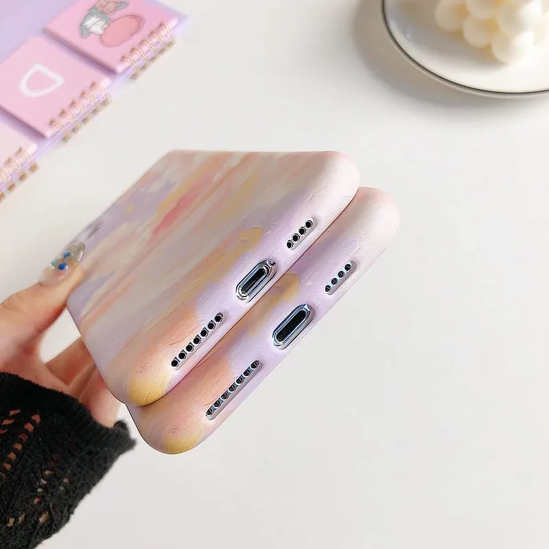 Retro Art Oil Painting iPhone Case
