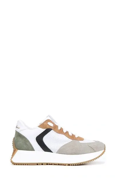 Sam Edelman Jenny Cuoio Multi Lace Up Mesh Low Top Breathable Athletic Sneakers