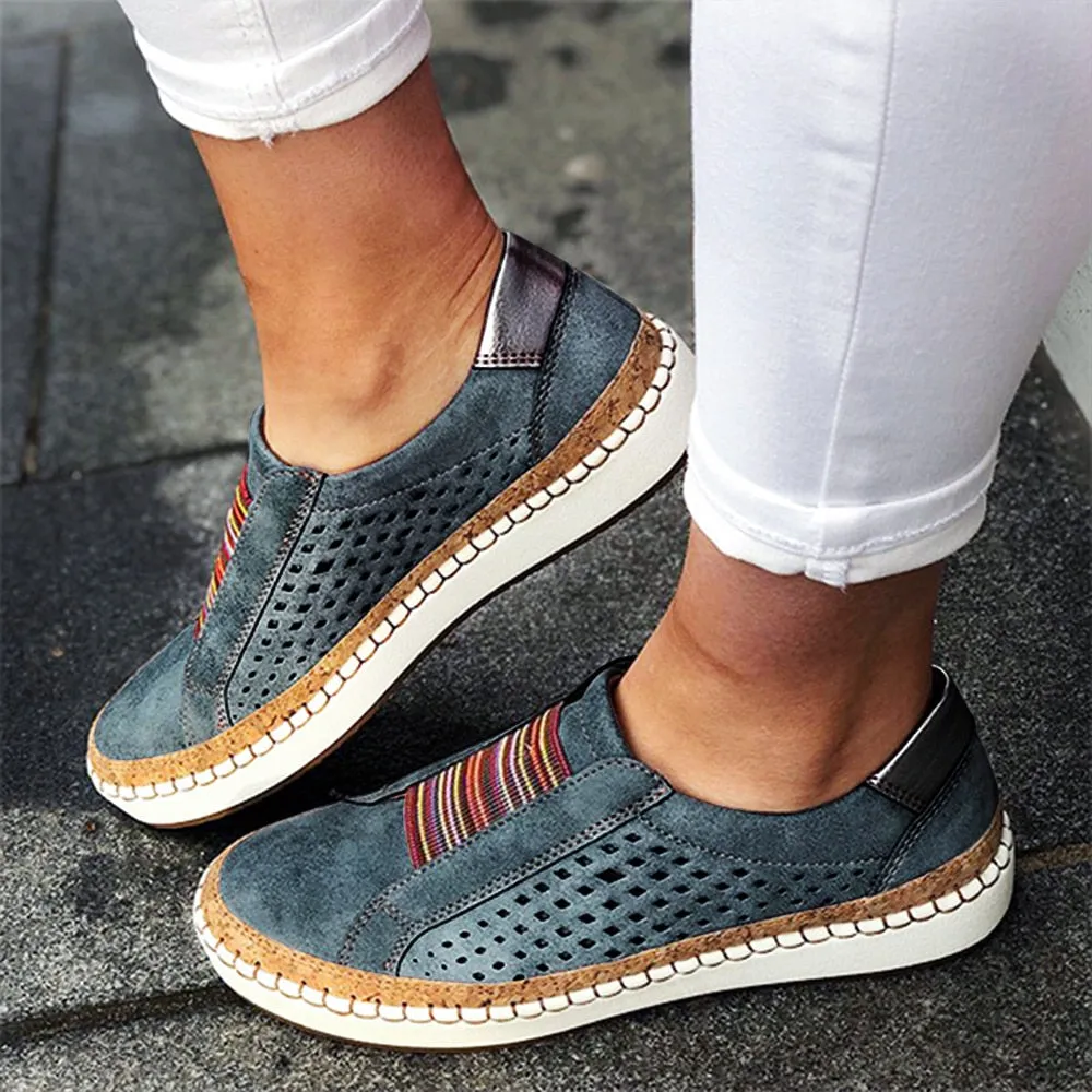 Sienna | Chic Boho Slip-On Sneakers