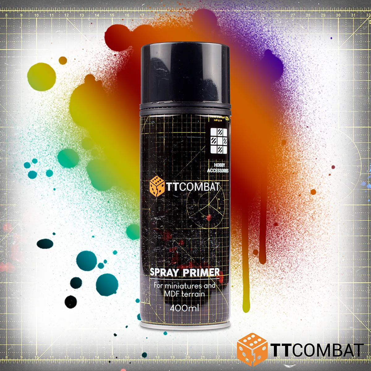 Tank Green  - TT Combat Spray Primer -004