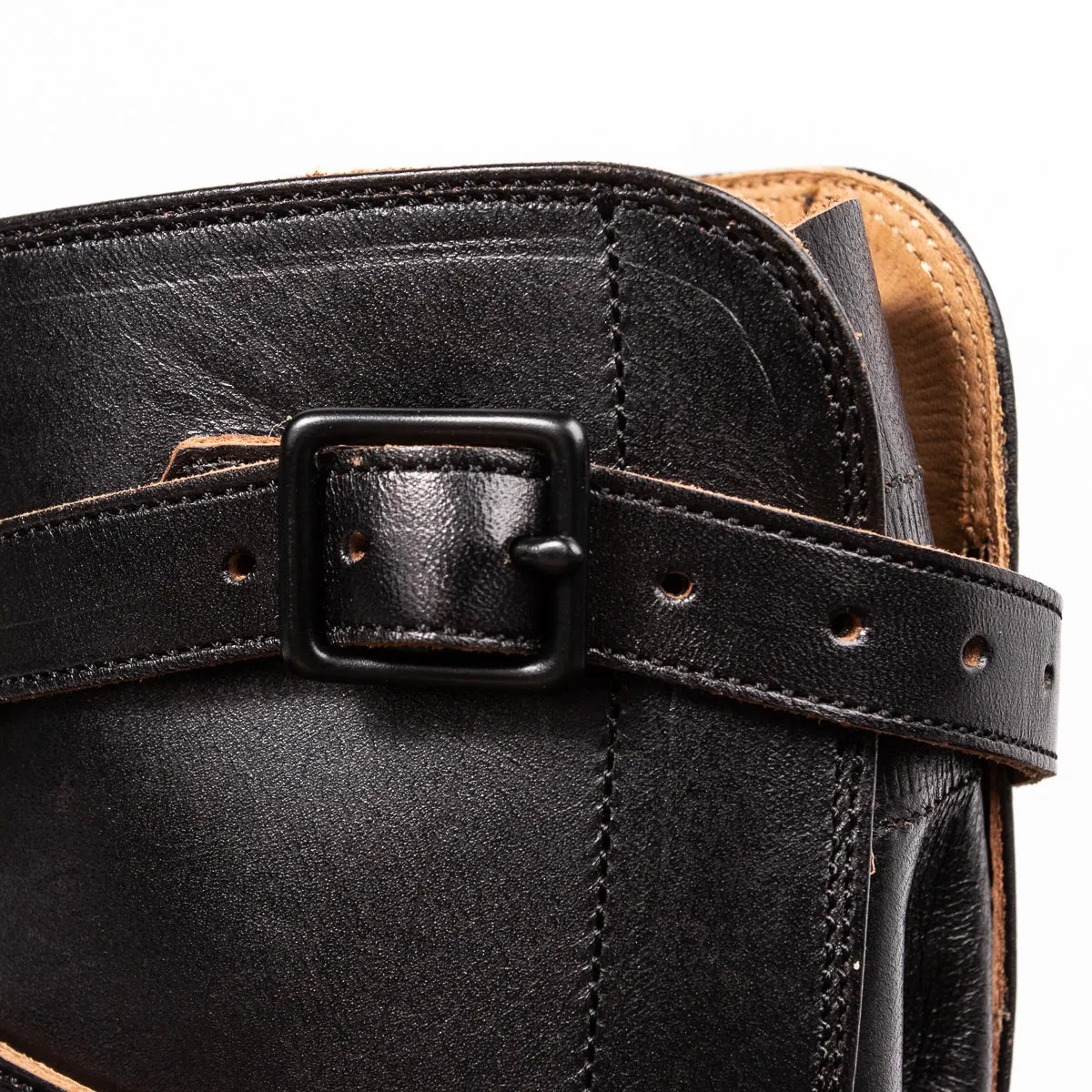 Tanker Boots - Black Horsehide