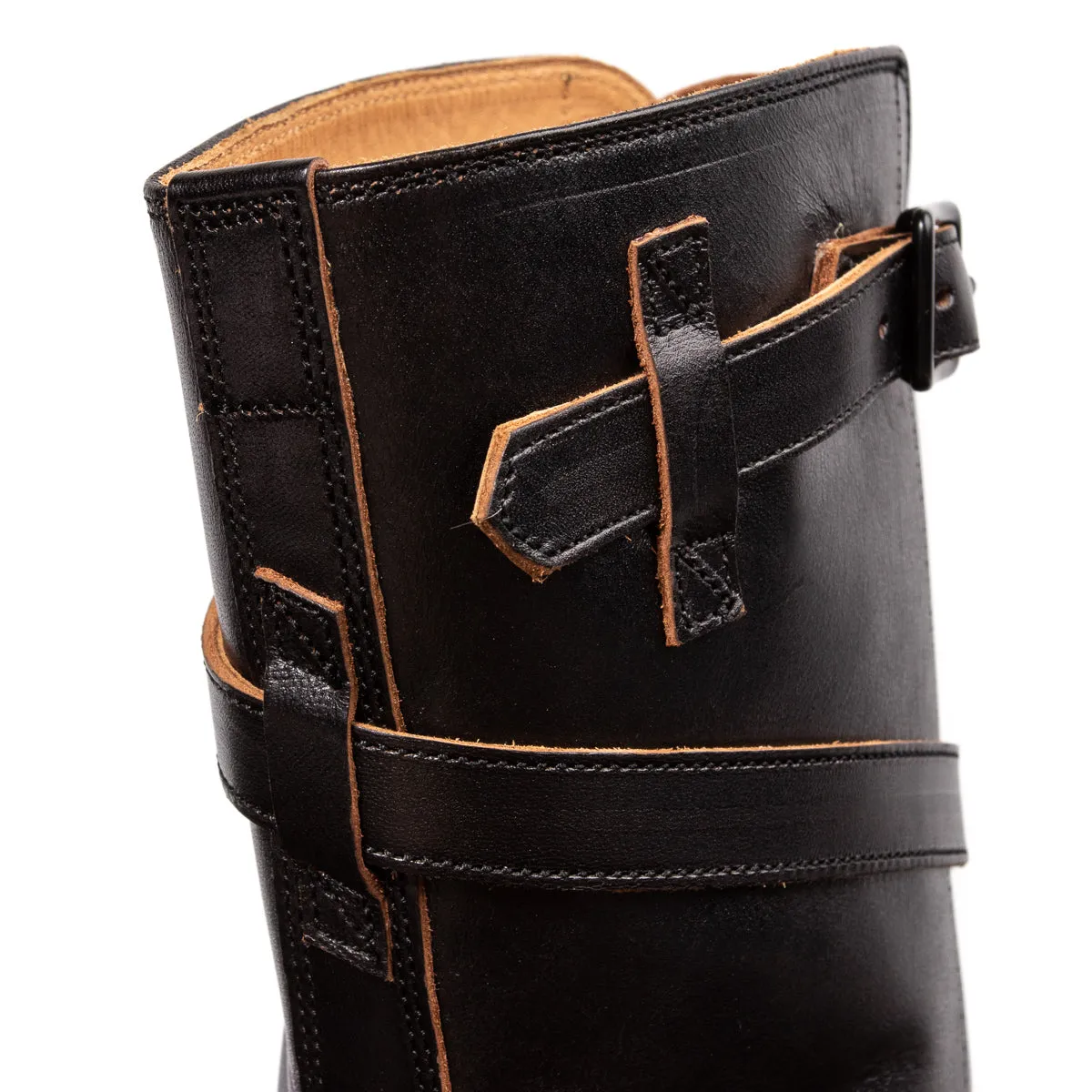 Tanker Boots - Black Horsehide