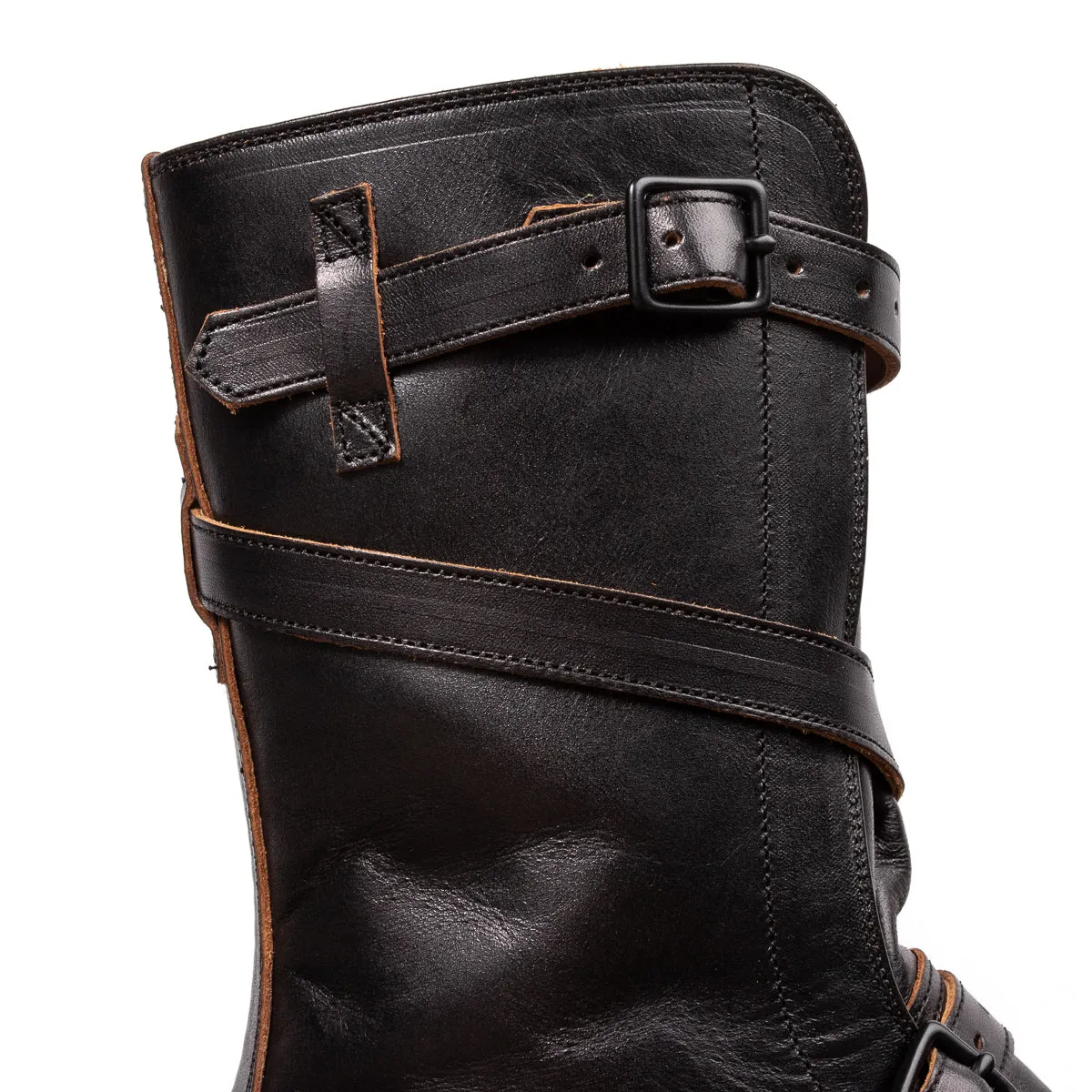 Tanker Boots - Black Horsehide