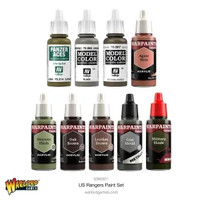US Rangers Paint Set