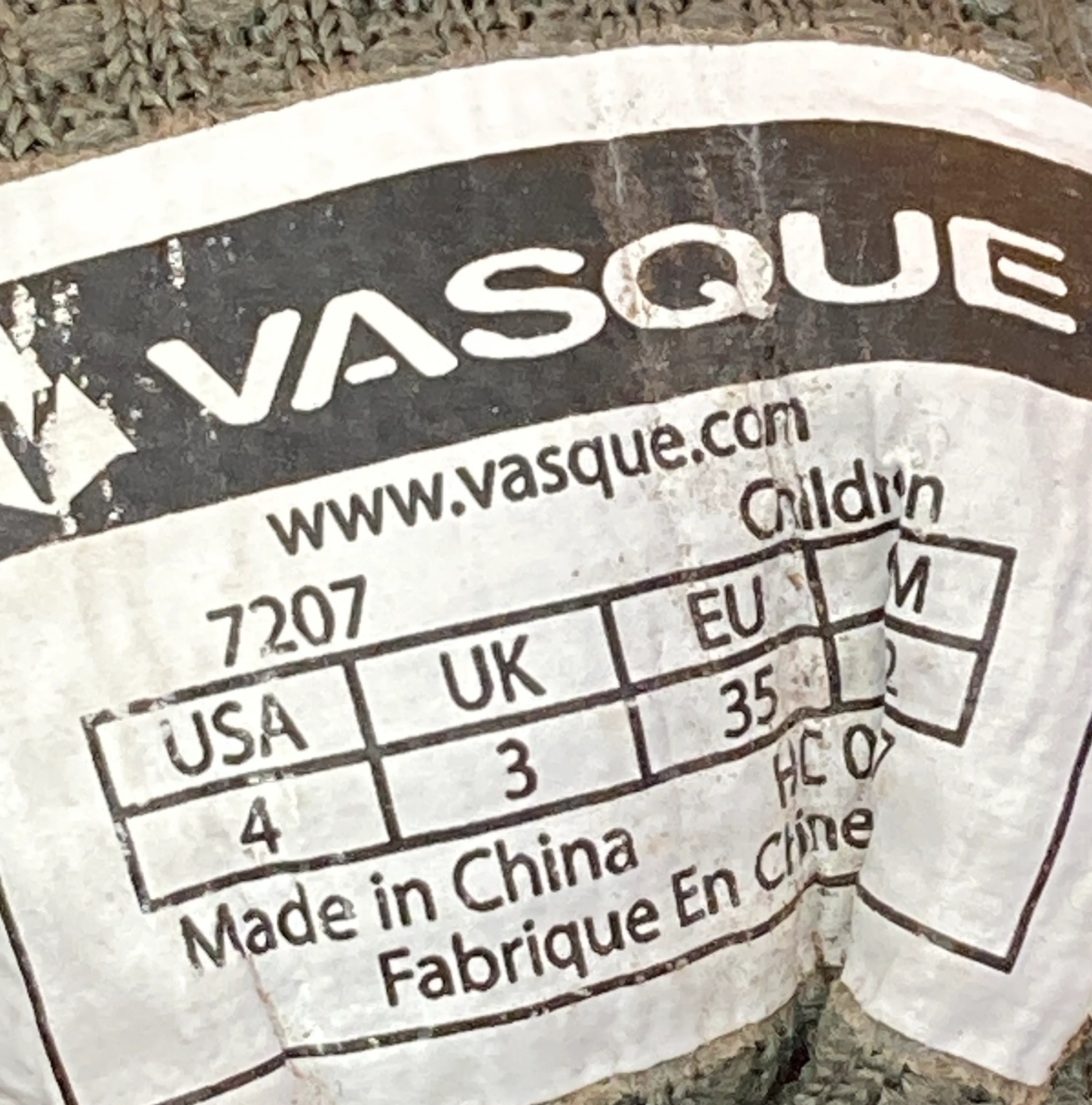 VASQUE BREEZE 3 ULTRADRY WATERPROOF Youth Size 4 Hiking Boots Blue