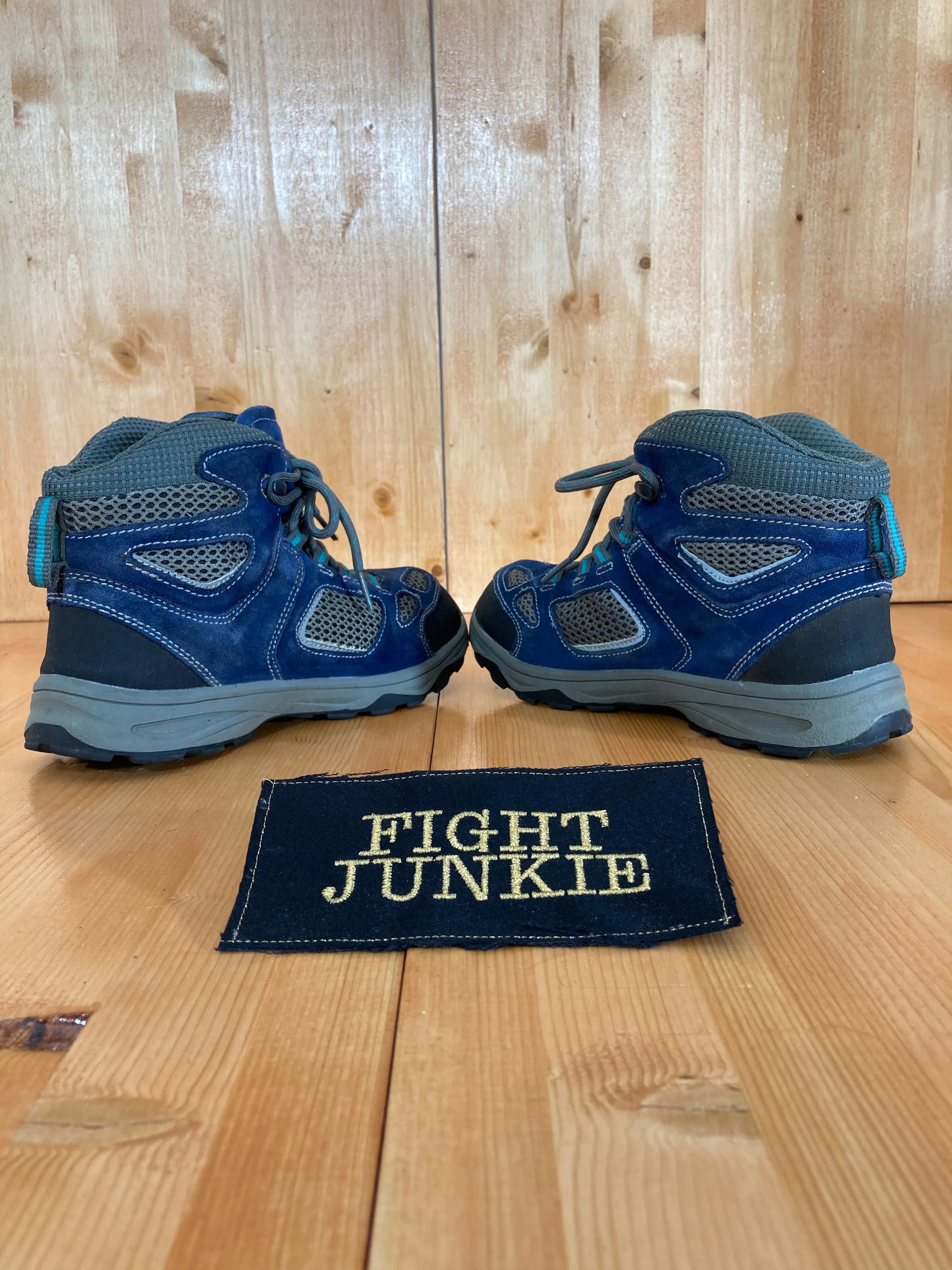 VASQUE BREEZE 3 ULTRADRY WATERPROOF Youth Size 4 Hiking Boots Blue